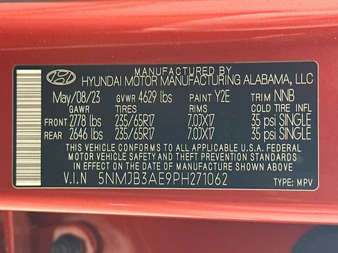 Used 2023 Hyundai Tucson SEL FWD image 30