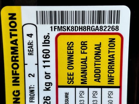 Used 2024 Ford Explorer XLT w/ Equipment Group 202A AWD/4WD image 36