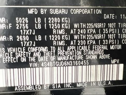 Used 2022 Subaru Outback Wilderness AWD/4WD image 58