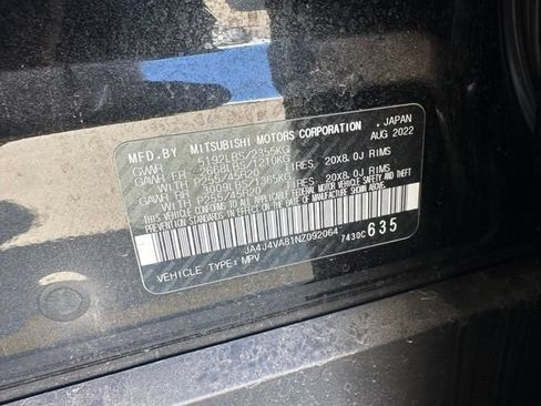 Used 2022 Mitsubishi Outlander SEL AWD/4WD image 5