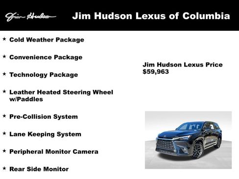 Certified 2024 Lexus TX 350 FWD w/ Technology Package image 3