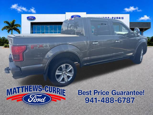 Used 2018 Ford F150 Platinum w/ Equipment Group 701A Luxury AWD/4WD image 4
