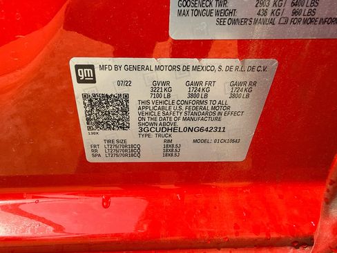 Used 2022 Chevrolet Silverado 1500 ZR2 w/ Technology Package AWD/4WD image 35