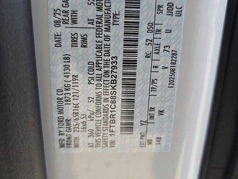 New 2025 Ford Transit 250 Base w/ Load Area Protection Package image 32