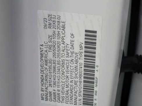 Certified 2024 Honda Pilot Elite image 37