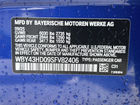 Used 2025 BMW i4 xDrive40i w/ M Sport Package AWD/4WD image 36