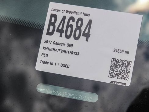 Used 2017 Genesis G80 3.8 RWD image 27