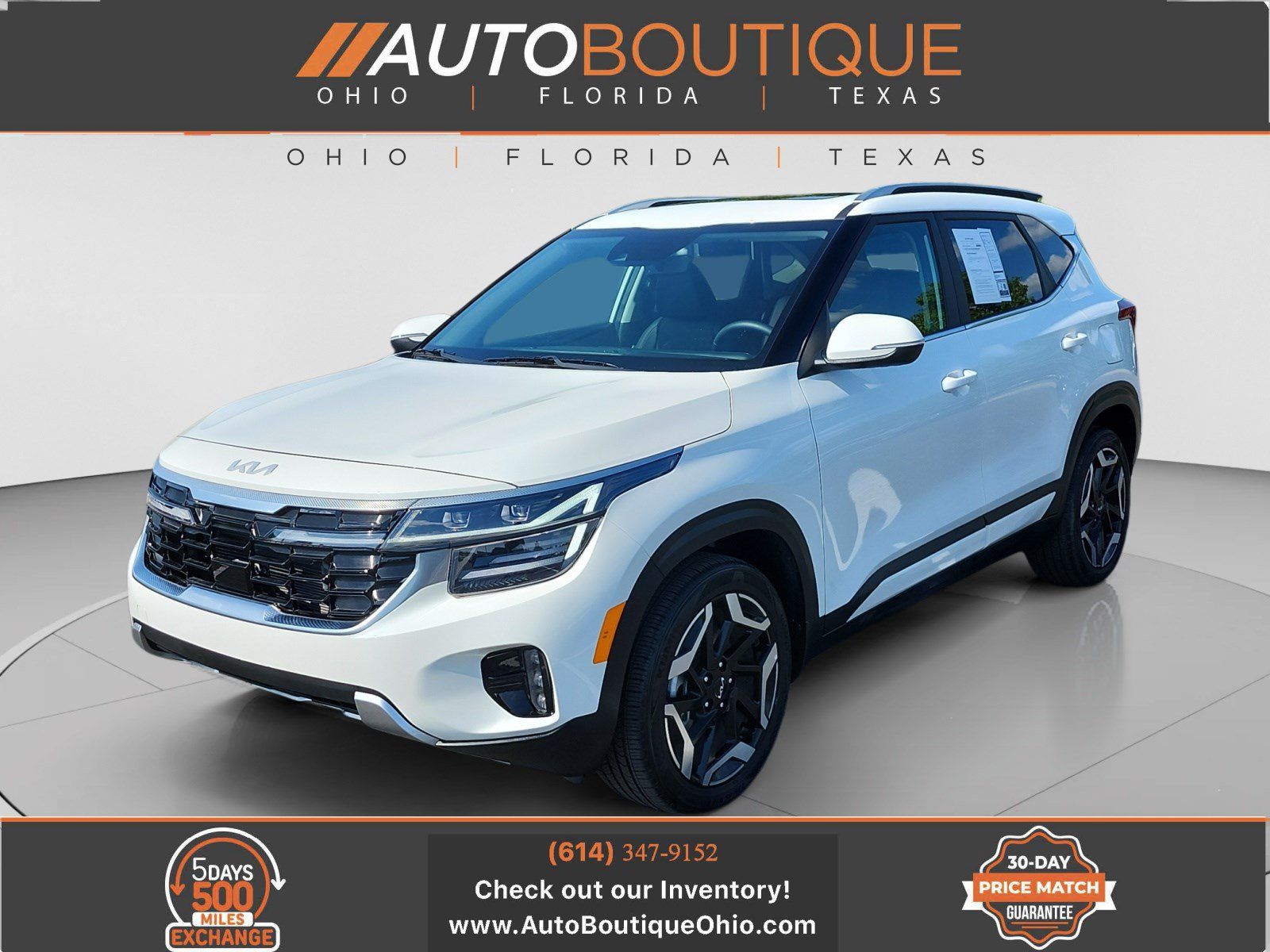 Used 2024 Kia Seltos SX w/ SX Sunroof Package AWD/4WD image 1