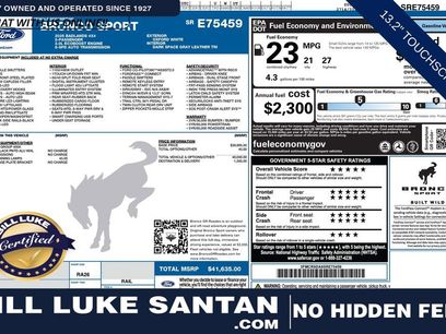 Used 2025 Ford Bronco Sport Badlands