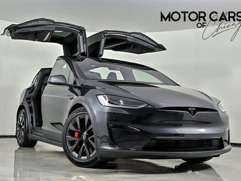 Used 2025 Tesla Model X Plaid AWD/4WD image 1