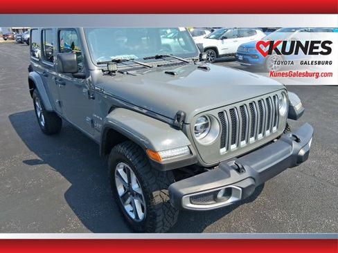 Used 2018 Jeep Wrangler Unlimited Sahara w/ Cold Weather Group AWD/4WD image 1