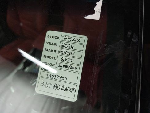 Used 2026 Genesis GV70 3.5T Sport Advanced image 32