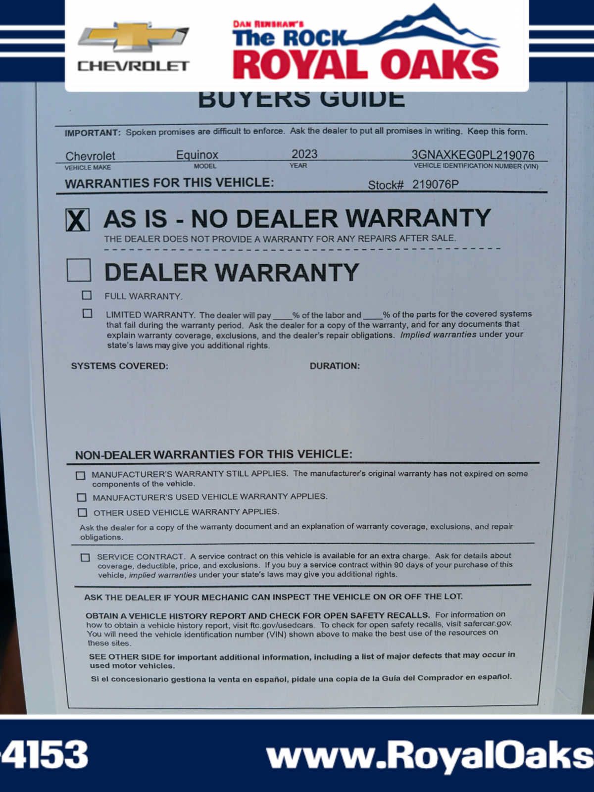 Used 2023 Chevrolet Equinox LT FWD image 32