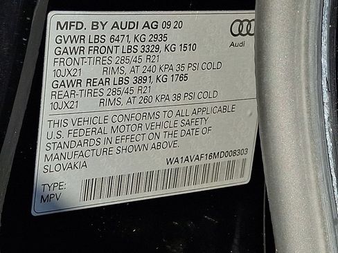Used 2021 Audi Q8 Premium AWD/4WD image 30