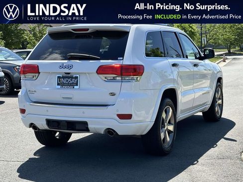 Used 2016 Jeep Grand Cherokee Overland w/ Advanced Technology Group AWD/4WD image 7