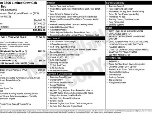 Used 2020 RAM 3500 Limited image 11