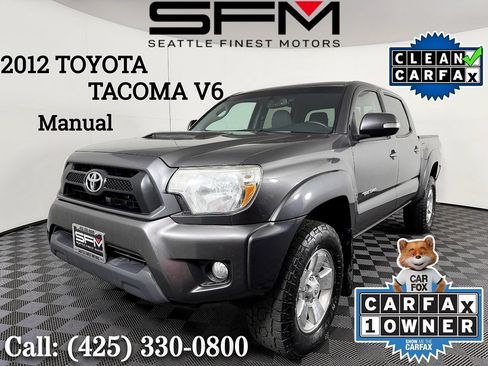 Used 2012 Toyota Tacoma 4x4 Double Cab w/ TRD Sport Pkg image 1