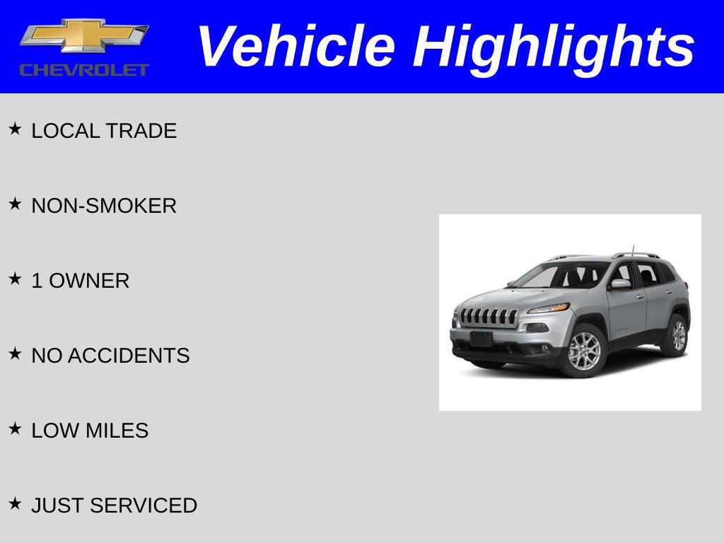 Used 2017 Jeep Cherokee Latitude FWD image 2