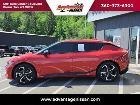 Used 2022 Kia EV6 GT-Line w/ GT-Line Suede Seat Package AWD/4WD image 2
