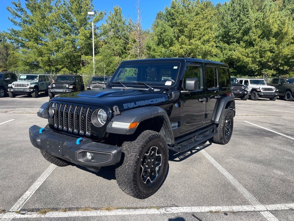 Used 2021 Jeep Wrangler Unlimited Rubicon 4xe w/ Dual Top Group AWD/4WD image 1