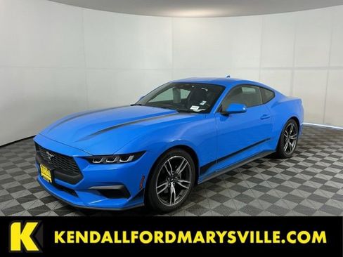 Used 2024 Ford Mustang Coupe w/ Wheel & Stripe Package RWD image 1