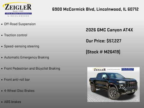 New 2026 GMC Canyon AT4X AWD/4WD image 24