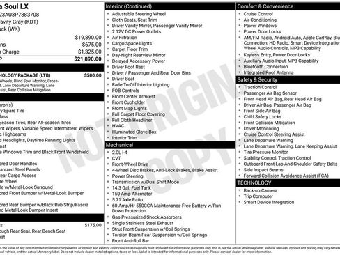 Used 2023 Kia Soul LX w/ LX Technology Package image 11