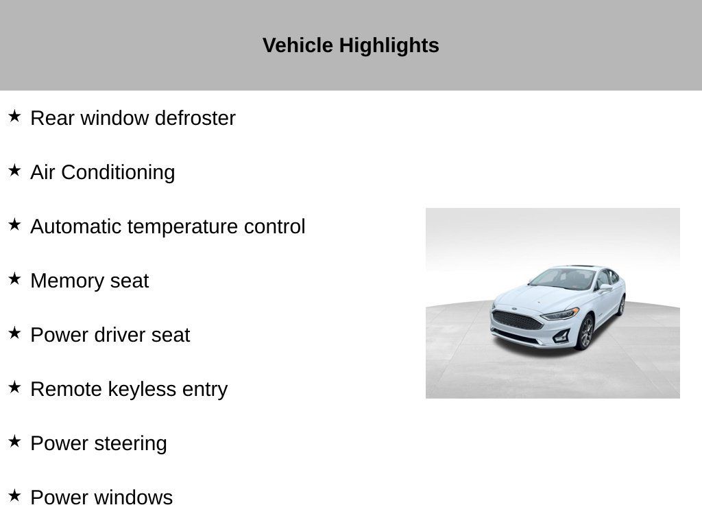 Used 2019 Ford Fusion Titanium FWD image 14