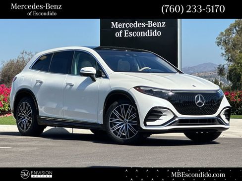 Used 2023 Mercedes-Benz EQS 580 4MATIC SUV image 1