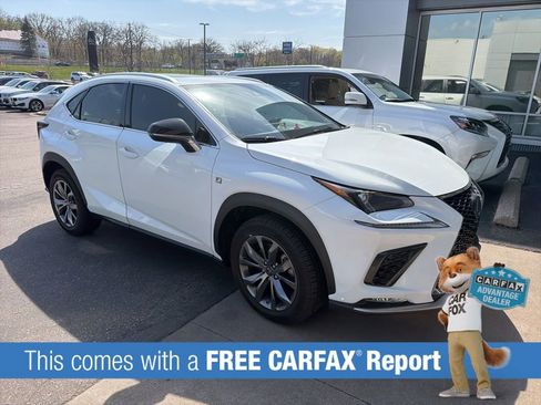 Used 2021 Lexus NX 300 F Sport w/ F Sport Premium Package FWD image 2