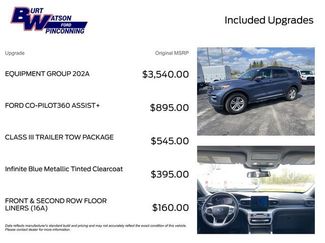 Used 2021 Ford Explorer XLT w/ Equipment Group 202A AWD/4WD video 3