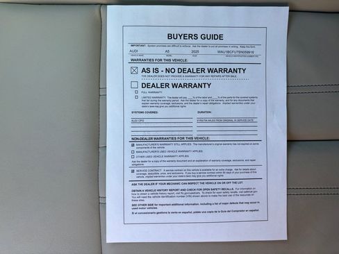 Used 2025 Audi A5 2.0T Premium w/ Convenience Package AWD/4WD image 33