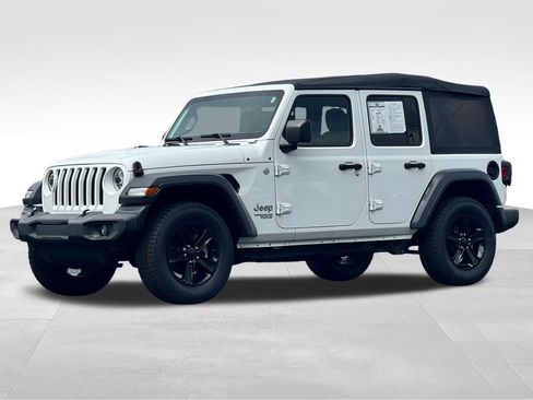 Used 2021 Jeep Wrangler Unlimited Sport AWD/4WD image 3