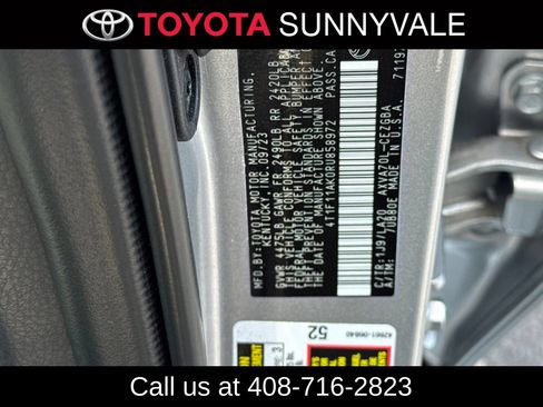 Certified 2024 Toyota Camry XLE FWD image 30
