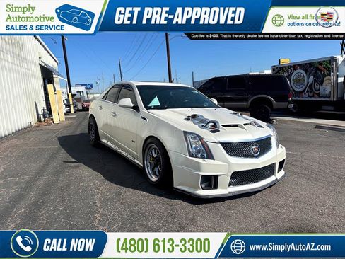 Used 2011 Cadillac CTS V w/ Wood Trim Package RWD image 3