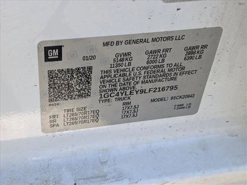 Used 2020 Chevrolet Silverado 2500 W/T w/ WT Convenience Package image 15