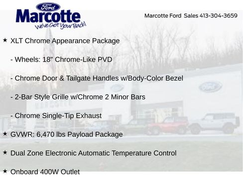 Certified 2023 Ford F150 XLT w/ Equipment Group 302A High AWD/4WD image 30