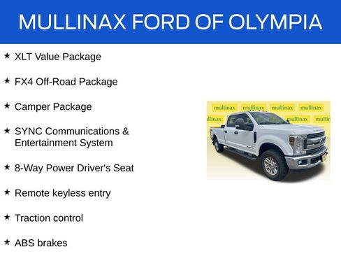 Used 2019 Ford F350 XLT w/ XLT Value Package AWD/4WD image 17
