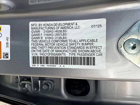 Used 2025 Honda Accord EX-L image 33