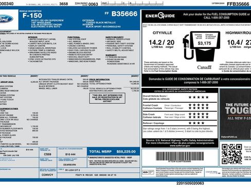 Used 2015 Ford F150 XLT w/ Equipment Group 302A Luxury image 31