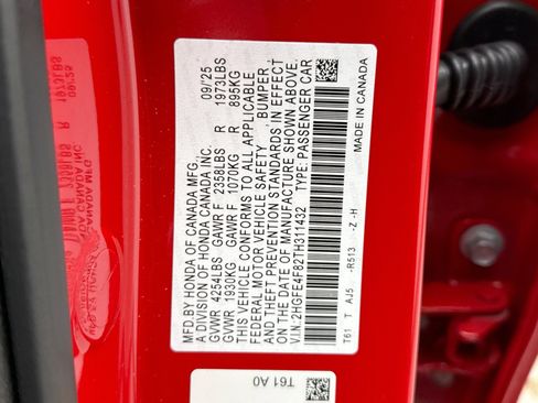 Used 2026 Honda Civic Sport Touring image 24