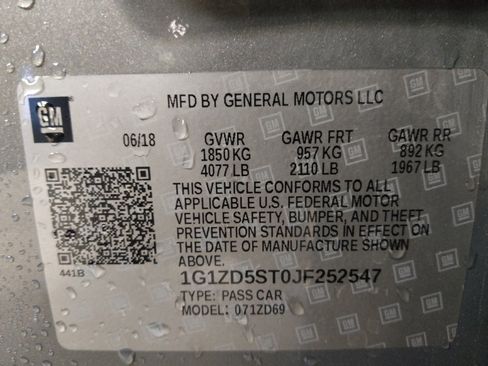 Used 2018 Chevrolet Malibu LT w/ LPO, Convenience Package 2 image 33