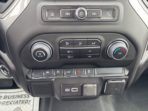 Used 2025 Chevrolet Silverado 1500 Custom w/ Turbomax Blackout Package AWD/4WD image 8