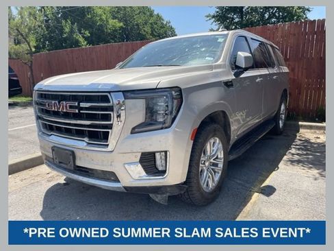 Used 2022 GMC Yukon XL SLT w/ SLT Luxury Package RWD image 1