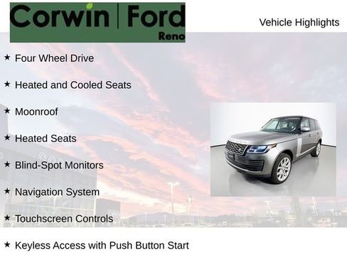 Used 2019 Land Rover Range Rover Supercharged image 7