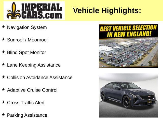 Used 2025 Cadillac CT5 Sport w/ Sun And Sound Package AWD/4WD image 3