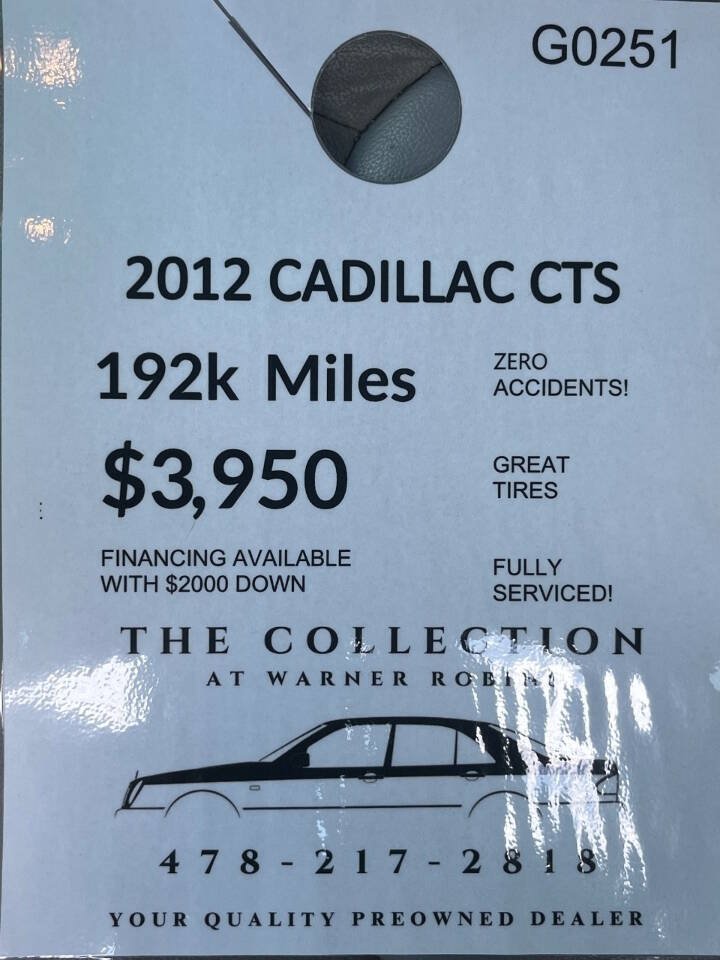 Used 2011 Cadillac CTS Sedan RWD image 2