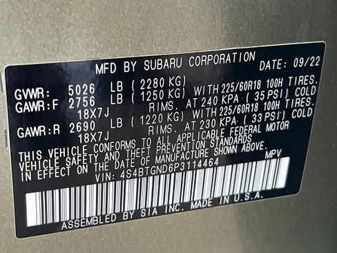 Used 2023 Subaru Outback Limited XT AWD/4WD image 28
