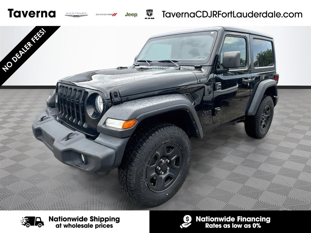 Certified 2022 Jeep Wrangler Sport AWD/4WD image 1