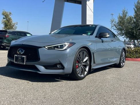 Certified 2022 INFINITI Q60 Red Sport 400 w/ Carbon Fiber Package RWD image 1